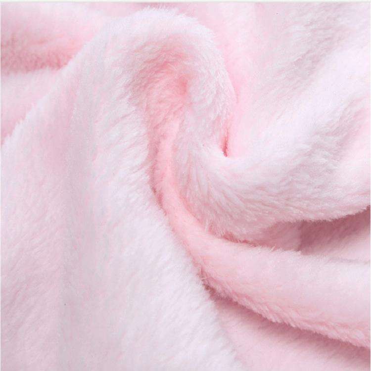 Cute Animal Cartoon Babies Blanket Kids Hooded Bathrobe Toddler Baby Bath Towel(Pink)