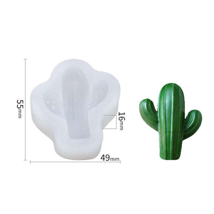SX-ZW-140 Fleshy Three-Dimensional Candle Silicone Mold DIY Handmade Soap Aromatherapy Epoxy Mold