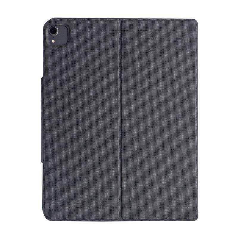 J3129 For iPad Pro 12.9 2022/2021/2020/2018 Bluetooth Keyboard Leather Case(Black)