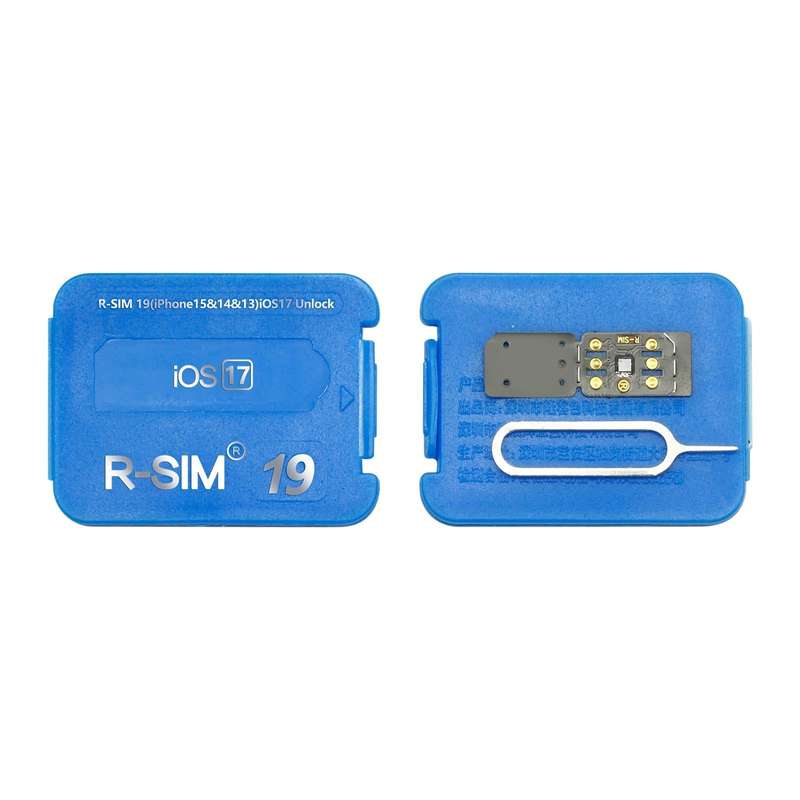 R-SIM 19 Turns Locked Phone Into Unlocked iOS17 System Universal 5G Unlocking Card