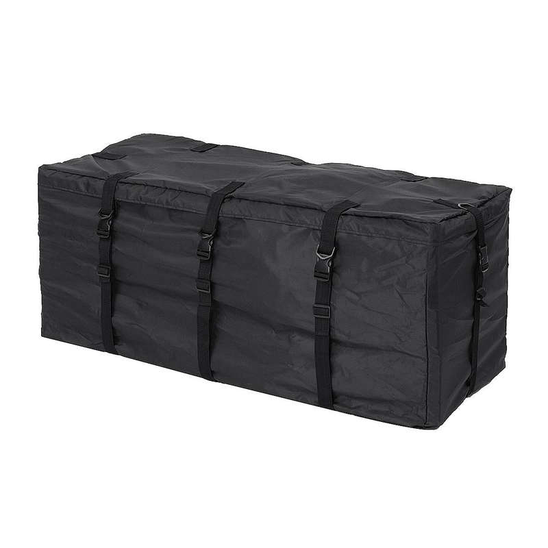 600D Waterproof Cloth Double Zipper 8 Buckle Roof Bag Luggage Bag,Style: Only Roof Bag