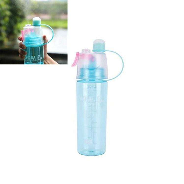 Creative Spray Water Bottle Sports Bottle Portable With Lid Summer Hydration Beauty Plastic Cup, ...