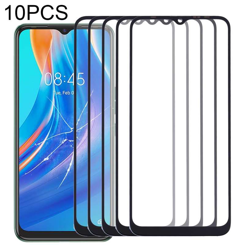 For Tenco Spark 7 KF6 10pcs Front Screen Outer Glass Lens