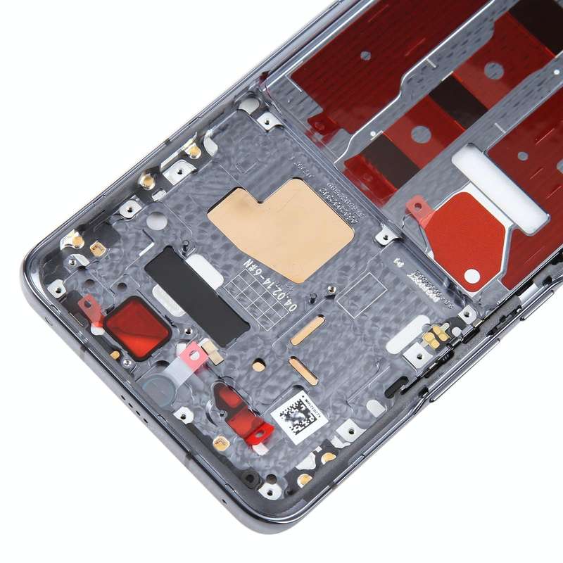For Honor Magic4 Front Housing LCD Frame Bezel Plate(Black)