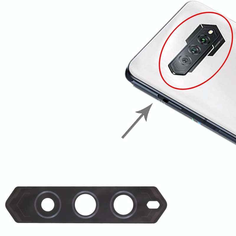For Xiaomi Black Shark 4S/Black Shark 4S Pro 10 PCS Back Camera Lens