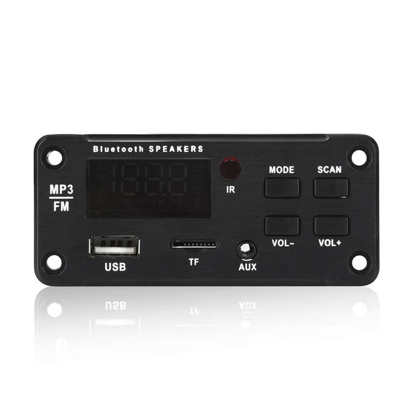 JX-916BT 12V 50W Color Screen Car MP3 Player,Support Bluetooth / FM / Call / Recording