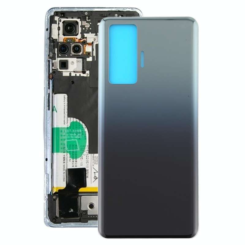 For Vivo X50 2004 Battery Back Cover (Black)