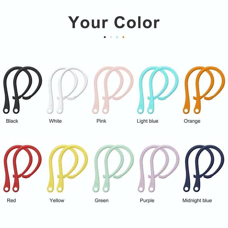 For AirPods 1 / 2 / Pro Anti-lost Silicone Earphone Ear-hook(White)