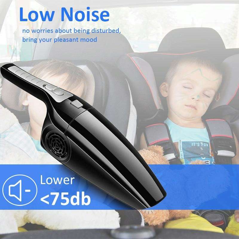 Car Vacuum Cleaner High Power 120W Home Car Dual-use Vacuum Cleaner Powerful Dry and Wet Wired Mo...
