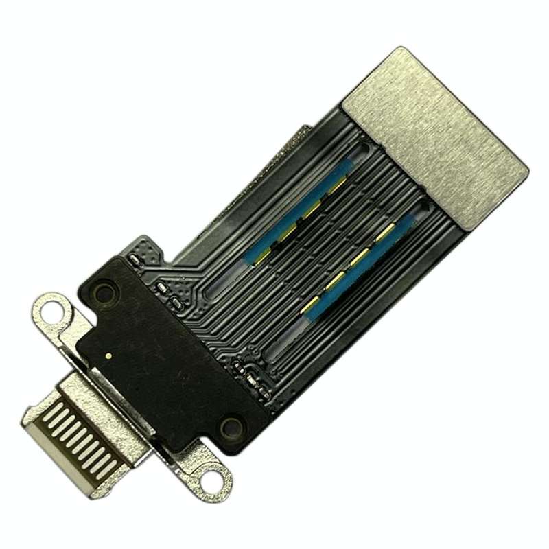 Charging Port Flex Cable for iPad Pro 12.9 inch 2021 (5th gen) A2379 A2461 A2462 (White)