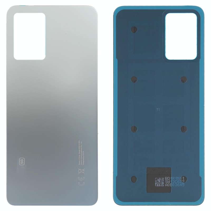 For Xiaomi Poco F4 Original Battery Back Cover(Silver)