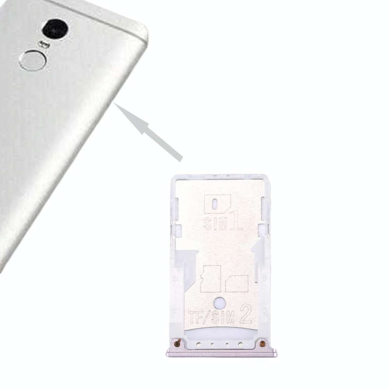 For Xiaomi Redmi 4 SIM & SIM / TF Card Tray(Grey)