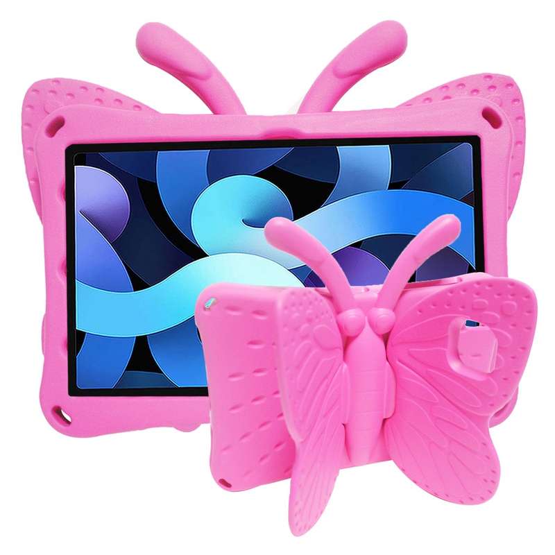 For Lenovo Tab M10 Plus TB-X606F/X 10.1 Butterfly Bracket Style EVA Children Falling Proof Cover ...