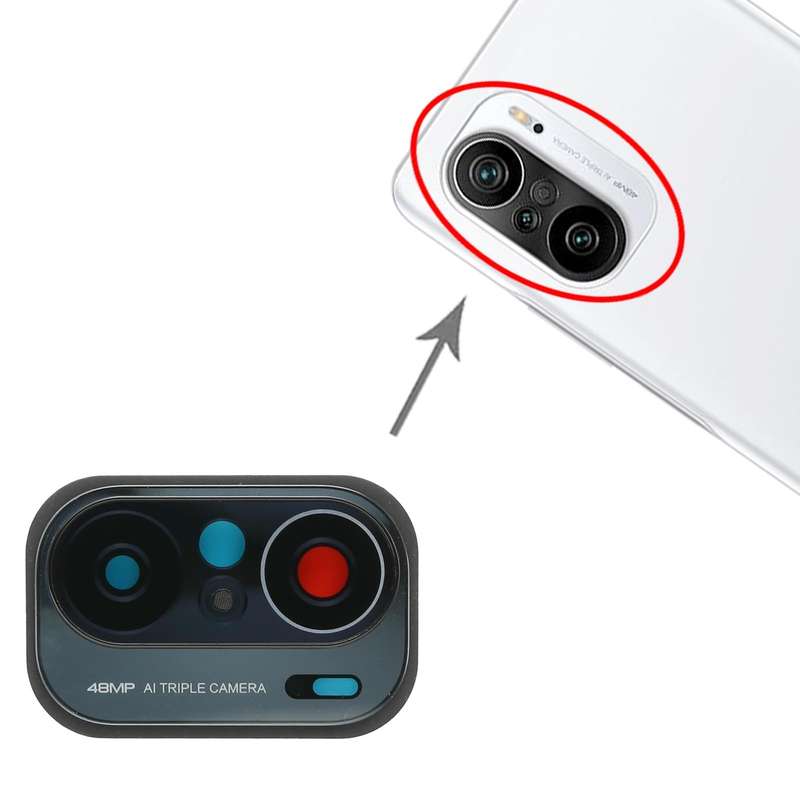Camera Lens Cover for Xiaomi Redmi K40 (48MP) M2012K11AC (Black)