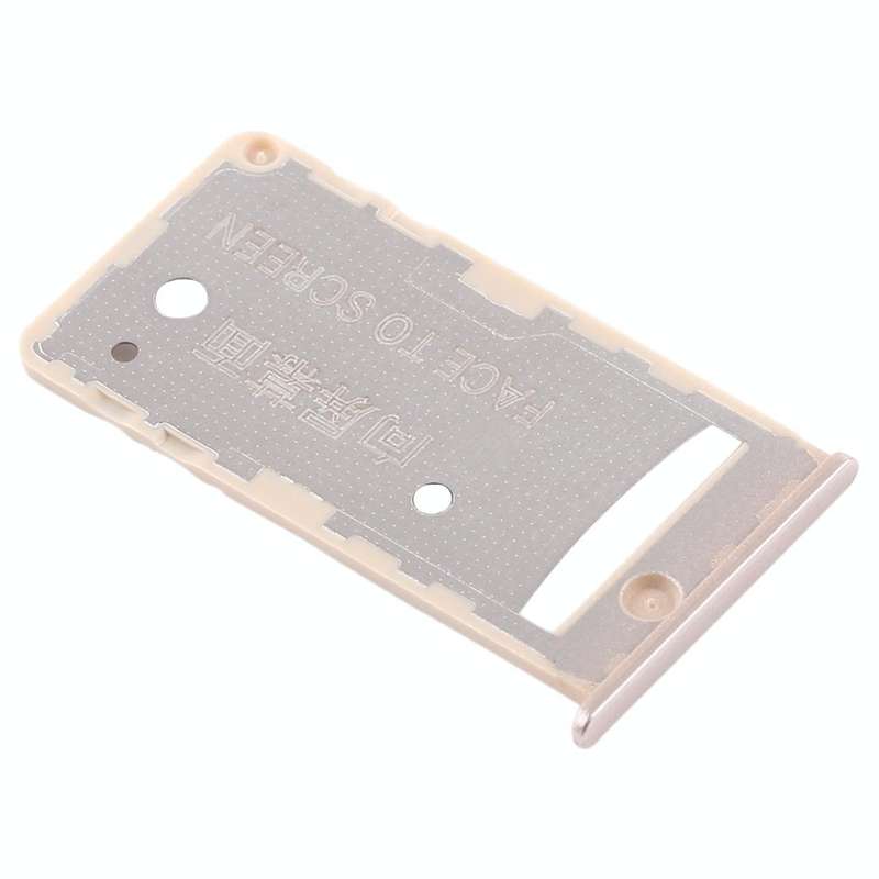2 SIM Card Tray / Micro SD Card Tray for Xiaomi Redmi 5A(Gold)