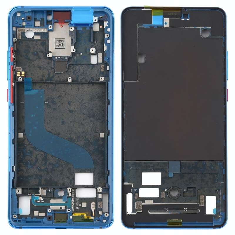 Front Housing LCD Frame Bezel Plate for Xiaomi Redmi K20 / Redmi K20 Pro / Mi 9T / Mi 9T Pro (Blue)