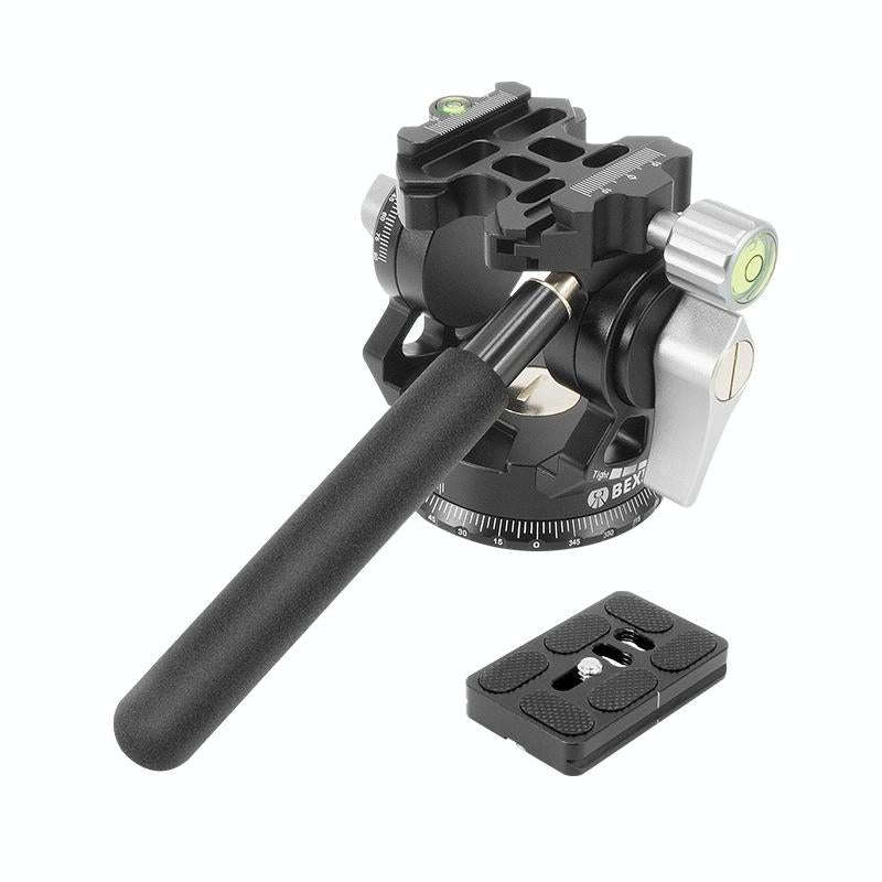 BEXIN DT-02S/S 2D 360 Degree Panorama Heavy Duty Tripod Action Fluid Drag Head with Quick Release...