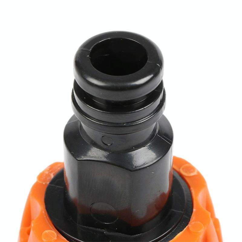 Water Rocket Washer Garden Hose Cleaning Head Drainage Trench Pressure Washer(Brown)