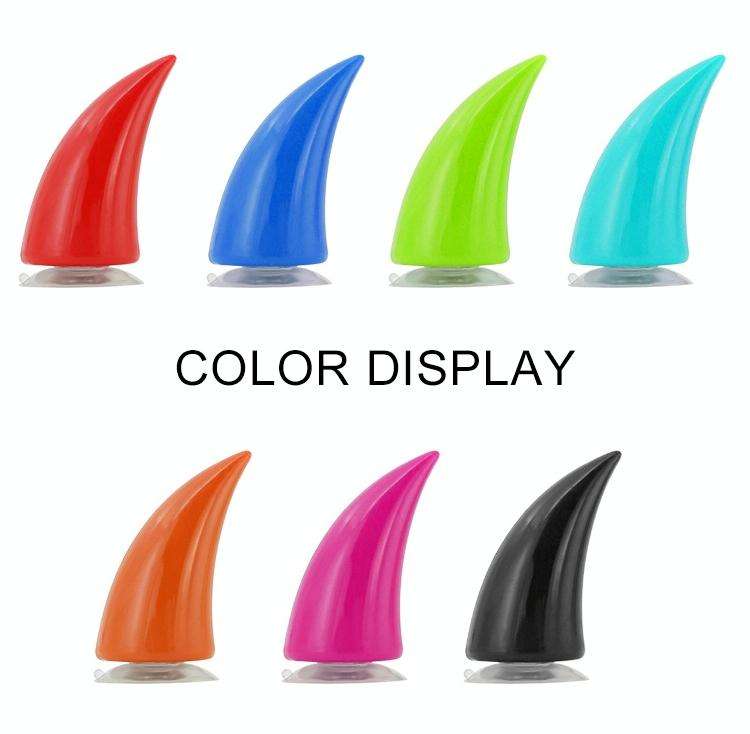 2 PCS Motorcycle Helmet Devil Decoration Motorbike Helmet Suction Cups Horns Decoration Headwear ...