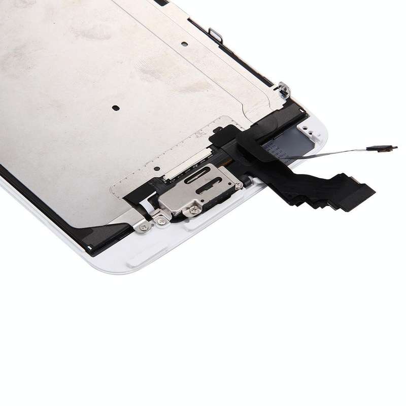 TFT LCD Screen for iPhone 6 Plus Digitizer Full Assembly with Front Camera (White)