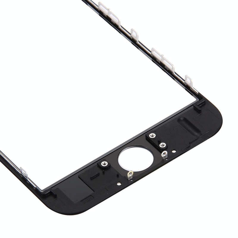 Front Screen Outer Glass Lens with Front LCD Screen Bezel Frame & OCA Optically Clear Adhesive fo...