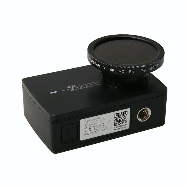 For Xiaomi Xiaoyi Yi II 4K Sport Action Camera Proffesional 34mm Lens Filter(CPL + UV + ND4+ ND2 ...