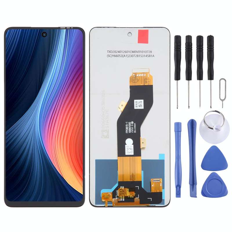 For itel P55 OEM LCD Screen with Digitizer Full Assembly