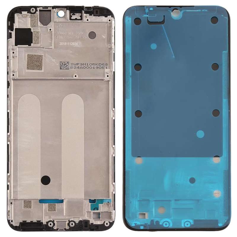 Middle Frame Bezel Plate for Xiaomi Mi Play(Black)