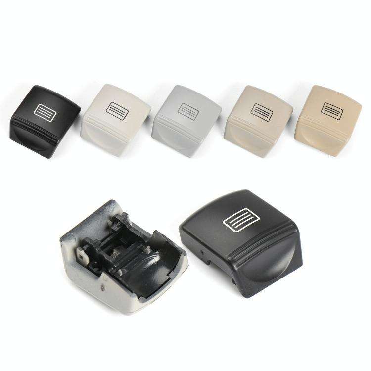 Car Sunroof Window Switch Button for Mercedes-Benz W204 / W212, Left Driving(Deerskin Beige)