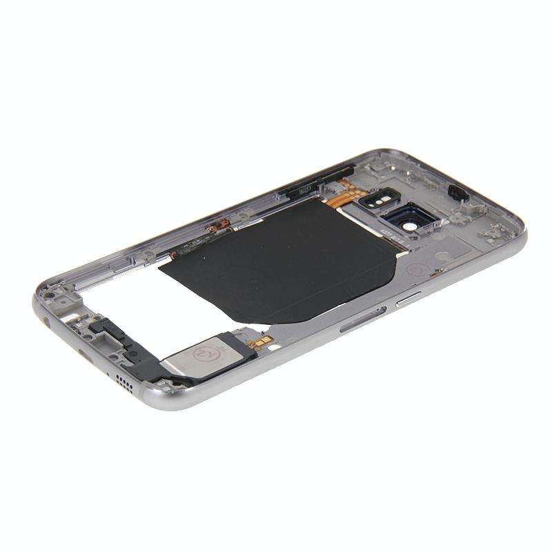 For Galaxy S6 / G920F Back Plate Housing Camera Lens Panel  with Side Keys and Speaker Ringer Buz...