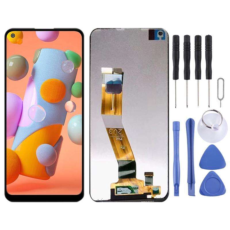 Original Super AMOLED LCD Screen for Samsung Galaxy A11 with Digitizer Full Assembly