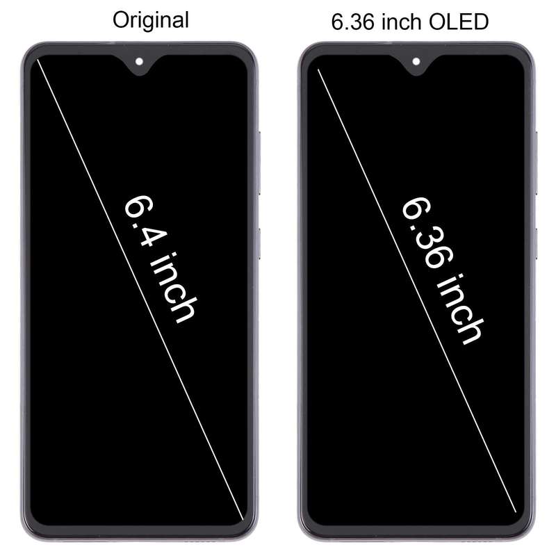 For Samsung Galaxy S21 FE 5G SM-G990B 6.36 inch EU Version OLED LCD Screen Digitizer Full Assembl...