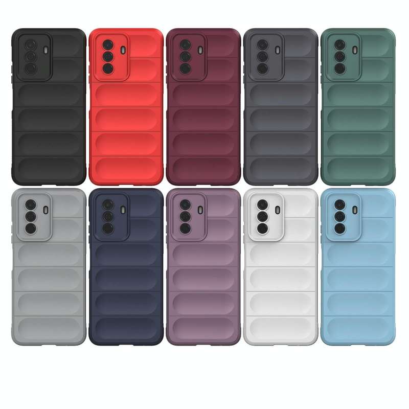 For Huawei Enjoy 50 4G / Nova Y70 Magic Shield TPU + Flannel Phone Case(White)