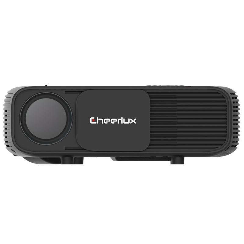 Cheerlux CL760 4000 Lumens 1920x1080 1080P HD Smart Projector, Support HDMI x 2 / USB x 2 / VGA /...