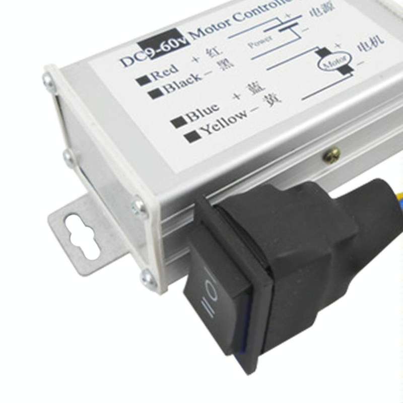 20A Forward And Reverse DC Speed Regulator 9-60V Pulse Wide Motor Driver PWM Control Board(With S...