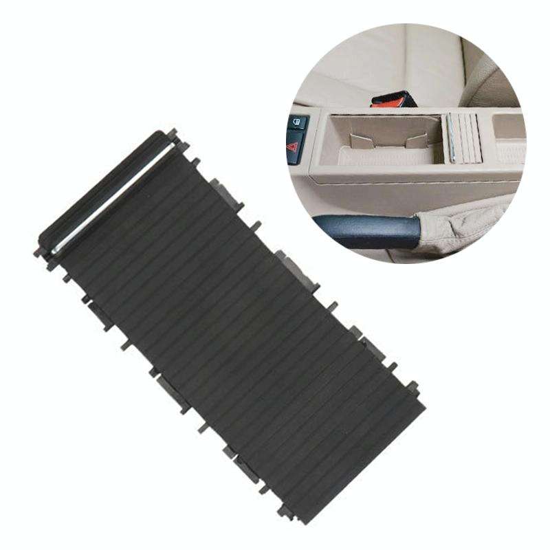For BMW 3 Series E46 Left Driving Car Center Console Water Cup Holder Cover 51167038333(Black)