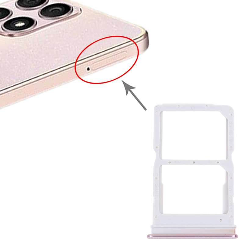 SIM Card Tray + SIM Card Tray for Honor X30i(Pink)