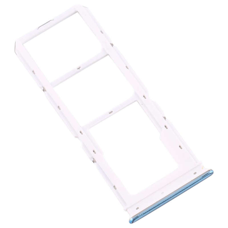 For Vivo  Y7s SIM Card Tray + SIM Card Tray + Micro SD Card Tray (Blue)