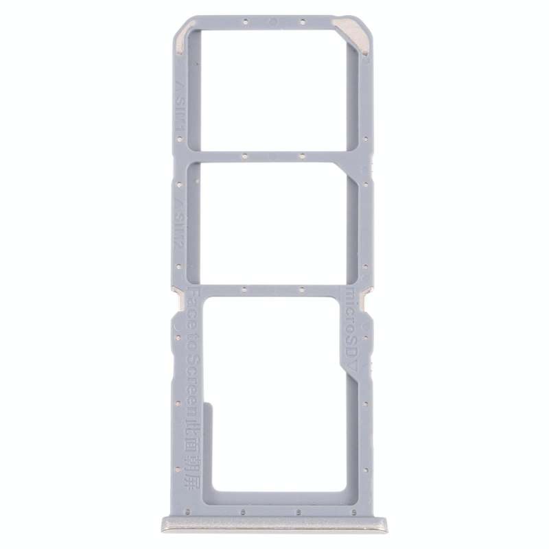 For OPPO A16 / A16S CPH2269 CPH2271  SIM Card Tray + SIM Card Tray + Micro SD Card Tray (Gold)