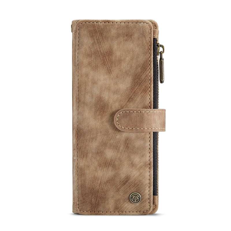 For Samsung Galaxy Z Fold3 5G CaseMe C30 Multifunctional Phone Leather Phone Case(Brown)