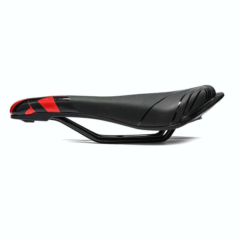 YAFEE YF-1128 Bicycle Seat Saddle Mountain Bike Seat(Red)