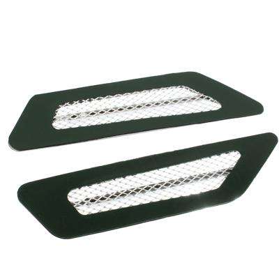 Car Decoration Stickers (Pair)(Silver)