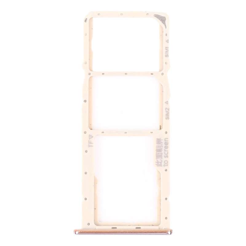 SIM Card Tray + SIM Card Tray + Micro SD Card Tray for Huawei Y5p (Gold)