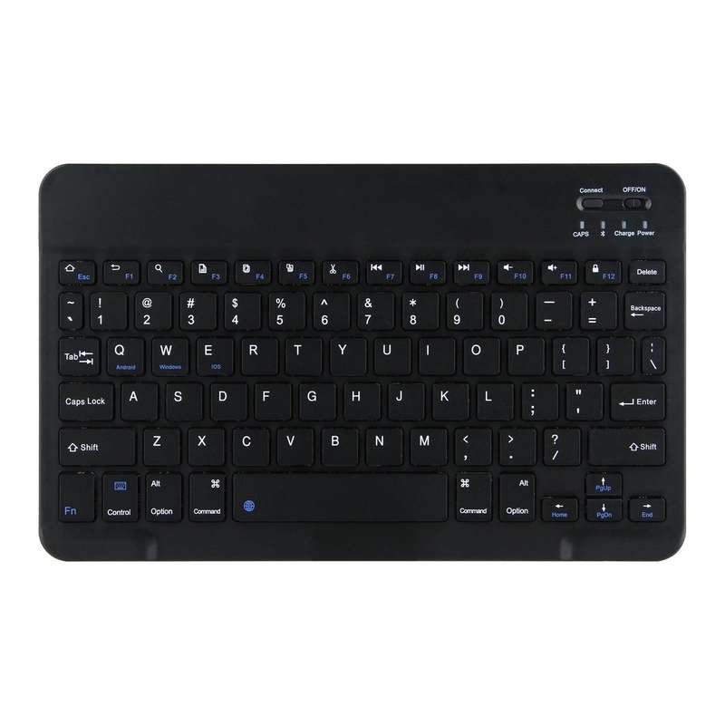 M10 2 in 1 Removable Bluetooth Keyboard + Leather Tablet Case with Holder for Lenovo Tab M10 TB-X...