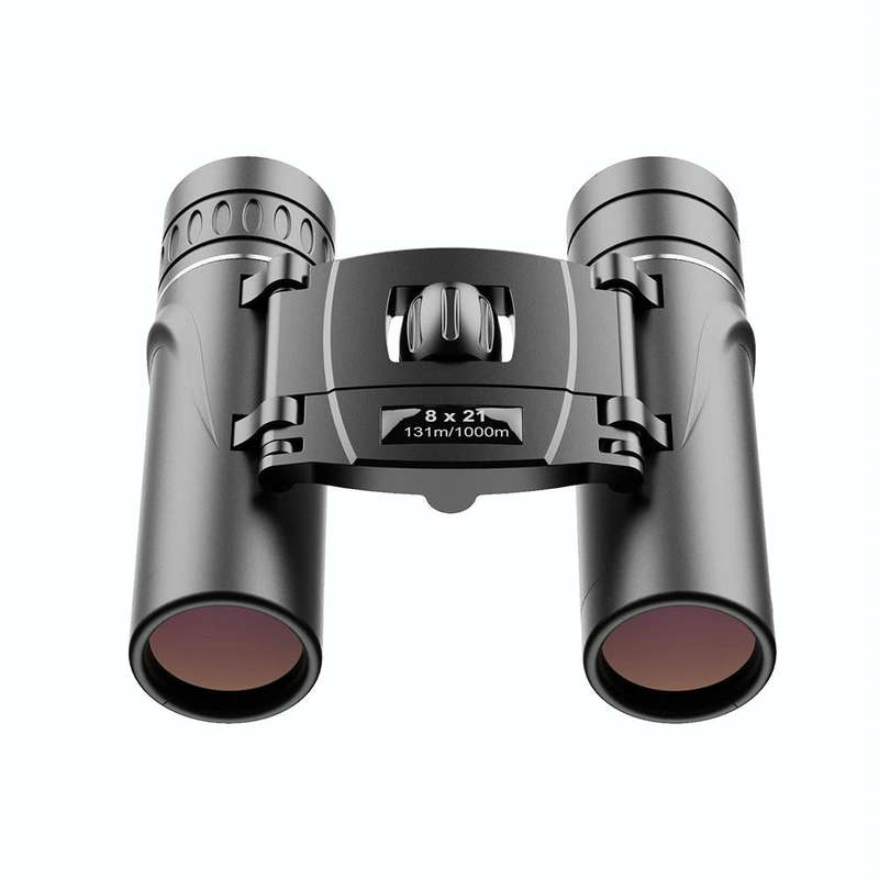 APEXEL 8 x 21 Zoom Binoculars Telephoto 3000m Long Distance Foldable HD Mini Telescope(Black)