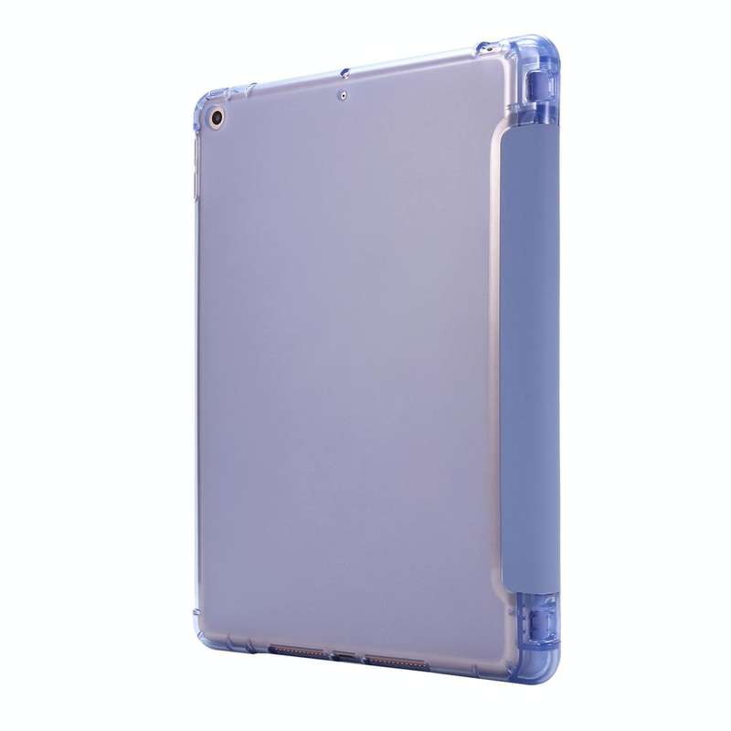 For iPad 10.2 2021 / 2020 / 2019 Airbag Horizontal Flip Leather Case with Three-fold Holder & Pen...