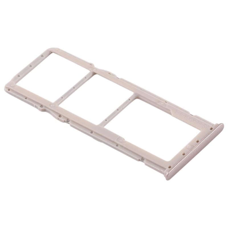 2 SIM Card Tray + Micro SD Card Tray for Huawei Enjoy 8 Plus(Gold)