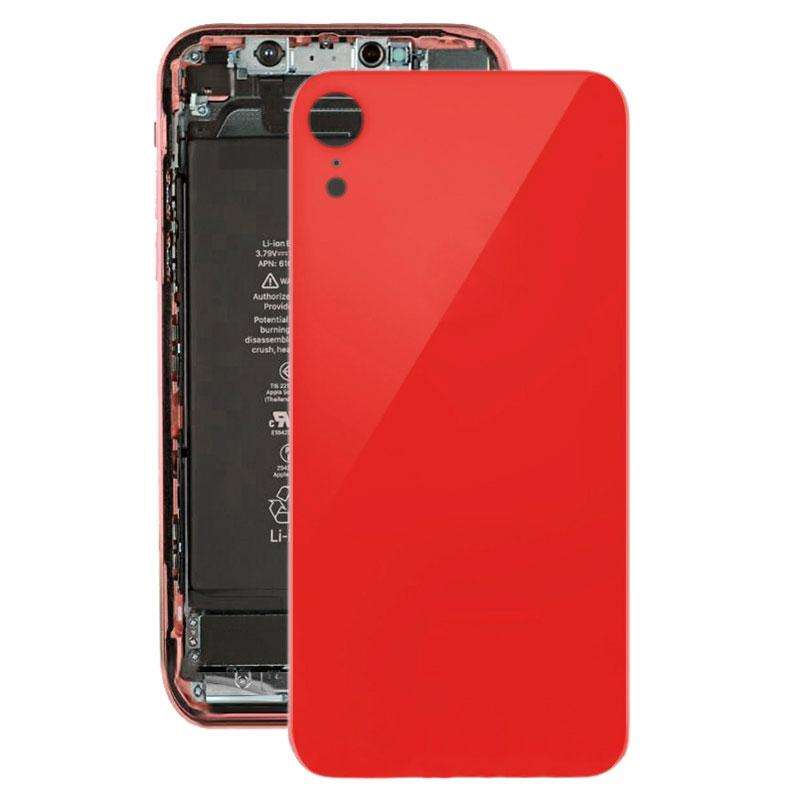 Back Cover with Adhesive for iPhone XR(Red)
