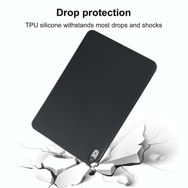 For Samsung Galaxy Tab S9+ / S8+ / S7+ TPU Tablet Case(Black)