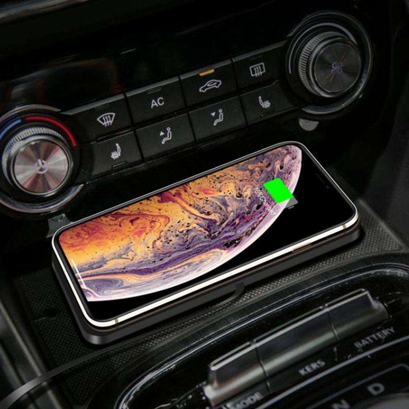 C1 15W TYPEC Interface Car Anti-slip Mat Wireless Charger(30cm)